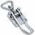 Stainless Steel 503 Non Locking Forged Loop End Heavy Duty Adjustable Over Center Catch with Holes