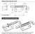 0.375 Right Hand Passivate Stainless Steel Heavy Duty Spring Latch