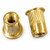 RRNES000M430D - M4 x 0.70 Ribbed Rivet Nut with Small Flange