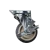 4" Swivel Plate Caster W' Brk