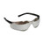 Dane Black Frame, Silver Mirror Lens, Rubber Temples