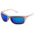 White Frame/Ice Blue Mirror Anti-Fog Lens