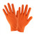 Orange Nitrile - 7 Mil Orange Powder Free Industrial Grade, Textured Surface - 100 Pcs Per Box