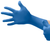 Safegrip Sg-375 Examination Gloves, Large, Natural Rubber Latex, Blue 50/Box