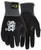 Safety Cut Pro 18 Gauge Black Kevlar Comfort Cut Resistant Glove Sandy Nitrile Foam Palm And Fingertips Large
