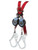 Twin 6' Compact Web Srd; Carabiner With Alignment Clip; And Steel Rebar Hook Leg-End Connectors