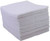 15" X 19" White Universal Heavy Weight Sorbent Pad 100/Case