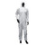 Coverall With Attached Hood, Elastic Wrists And Ankles Large