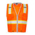 Ml Kishigo - Premium Brilliant Series Heavy Duty Vest - Orange - 2xl