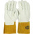 Heavyweight Top Grain Cowhide Mig Welding Glove, Wing Thumb, 4" Cuff, Kevlar Sewn