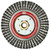 4" Wire Wheel, Stringer Bead, 5/8"-11 Arbor Hole