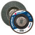 4 1/2" Tiger Paw Abrasive Flap Disk 40z Angled, Phenolic Backing, 40z, 5/8- 11 Nut