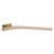 Inspection Brushes, 3 X 7 Rows, Brass, Bent Wood Handle