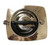 3 POINT SQUARE D RING WITH BLACK COATED HANDLE - KEY 1250