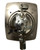 3 POINT SQUARE D RING WITH BLACK COATED HANDLE - KEY 1250