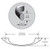 Cast Zinc, Chrome Plated