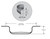 Stamped Steel, Zinc Plated