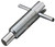 STEEL T-HANDLE LOCKING NOSE
