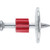 .300 HEAD PIN 1 1/4 W-1IN WSHR - Pack of 100