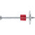 .300 HEAD PIN 3IN W-7/8IN WSHR - Pack of 100