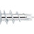 ZINC ZIP-IT W/O SCREWS - NEW - Pack of 100