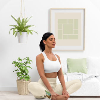 Forest Yoga Leggings - Nature Inspired Activewear