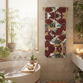 Complete Beach Towel in Spa Setting