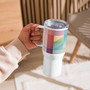 Colorful Travel Mug with Handle - Insulated Stainless Steel | Free Fashion Spirit
