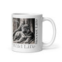  Wolf White Glossy Mug - Wildlife Coffee Cup
