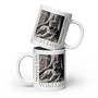  Wolf White Glossy Mug - Wildlife Coffee Cup