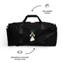 Triangles Duffle Bag - Geometric Pattern Travel Bag