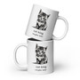 Cute Cat White glossy mug