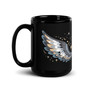  Black Night Wing Mug - Spiritual Angel Coffee Cup