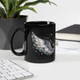  Black Night Wing Mug - Spiritual Angel Coffee Cup
