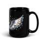  Black Night Wing Mug - Spiritual Angel Coffee Cup