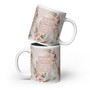 White glossy mug For Mother