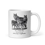 Wolves Glossy Mug - Wildlife Animal Print