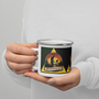 Treasure Hunter Enamel Mug - Adventure Coffee Cup