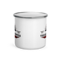 Treasure Hunter Enamel Mug - Adventure Coffee Cup
