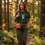 Forest green outfit