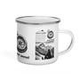 Mountains Enamel Mug - Outdoor Camping Coffee Mug