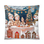 Snowman Christmas Pillow - Double-Sided Holiday Decor