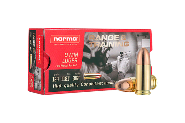Norma | 124gr FMJ | 9mm