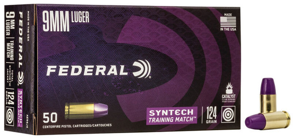 Federal | Syntech | 124gr FMJ | 9mm