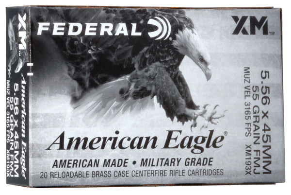 American Eagle | 55gr FMJ | 5.56