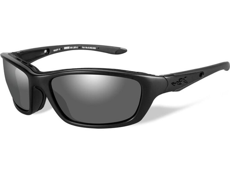 Wiley X Brick Smoke Grey Lens, Matte Black Frame