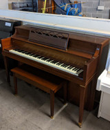 1967 Kawai 41" Console Piano | Satin Walnut | SN: 281540