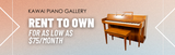 Kawai Piano Gallery - Rent to Own Program