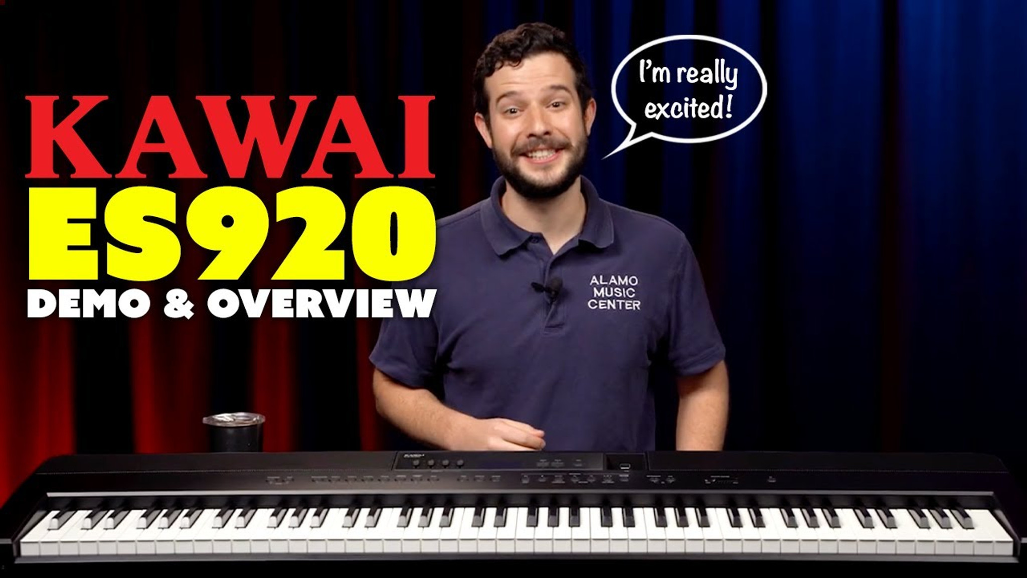 Kawai ES920 - BEST Gigging Keyboard? Better Than Coffee? Portable Digital Piano