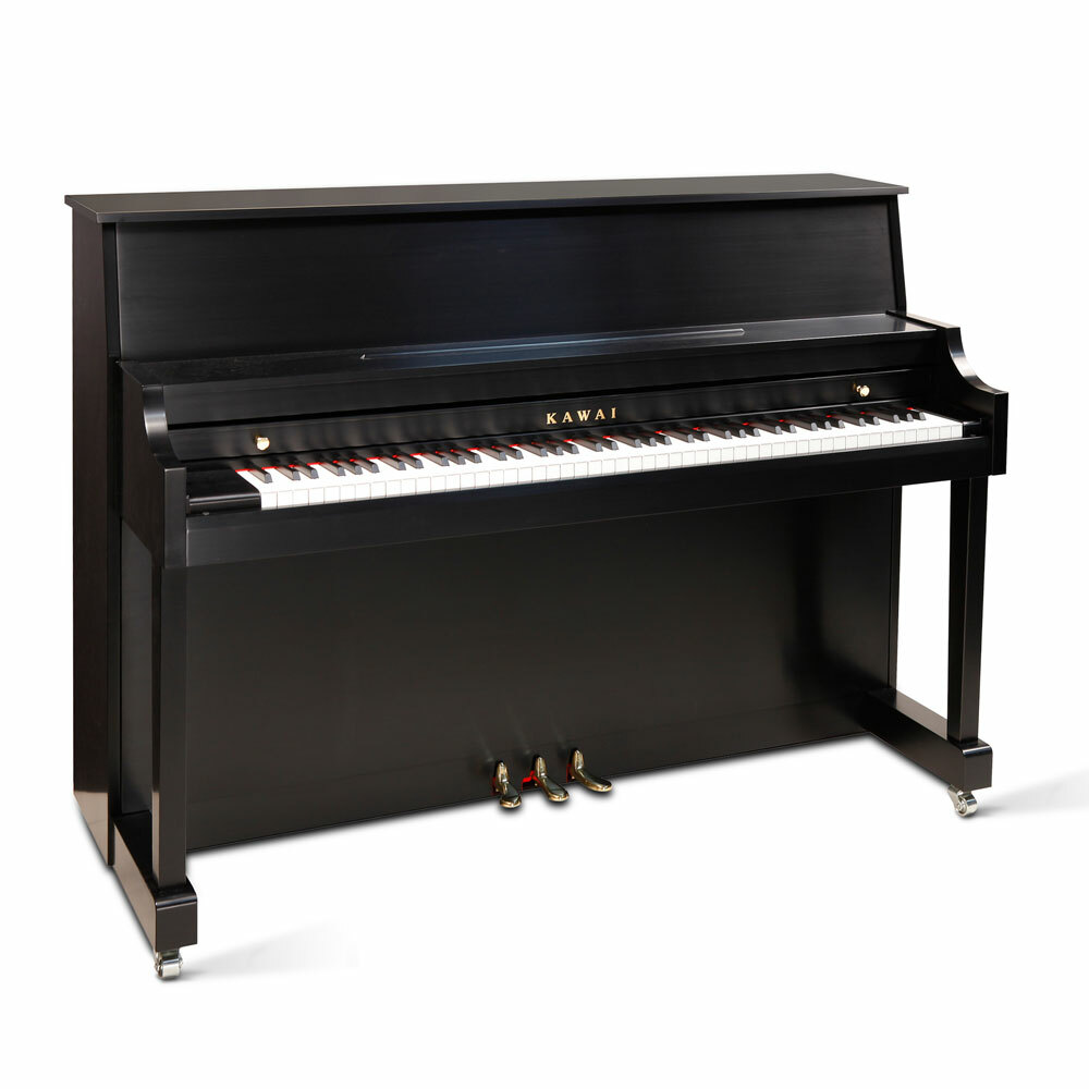Kawai 44.5" 506N Institutional Upright Piano | Ebony Satin
